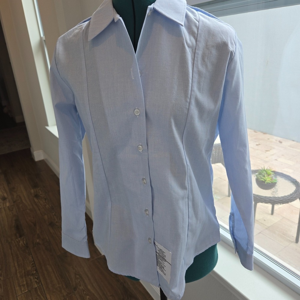 Womens Genuine Air Force Tuckable Shirt Size 10 Regular Cotton Blend Military